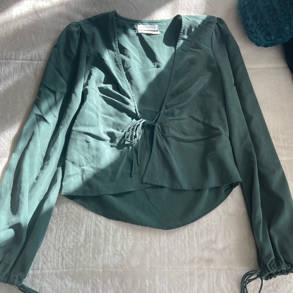 Tie front top Urban Outfitters